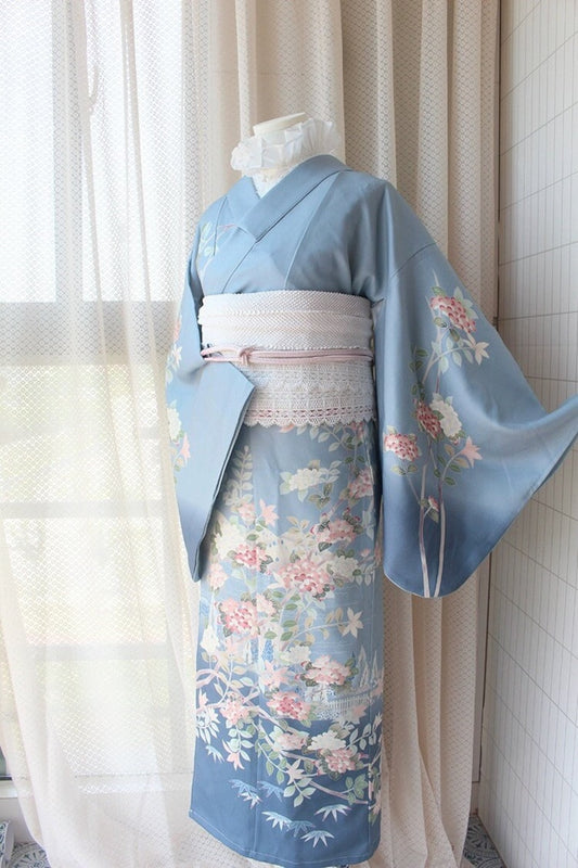 Light Blue Kimono, KM030